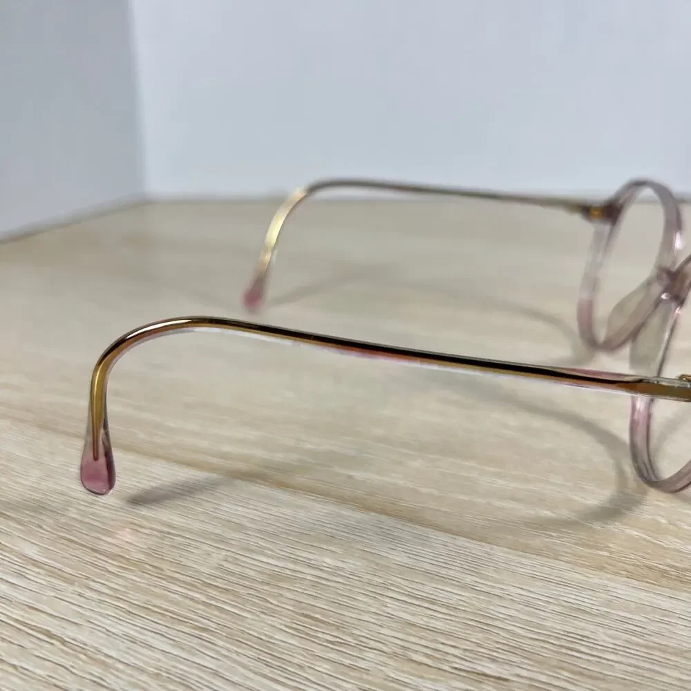 Vintage Sillhouette SPX M1763 /20 C2650 Eyeglasses Clear Purple FRAMES 53-13-130